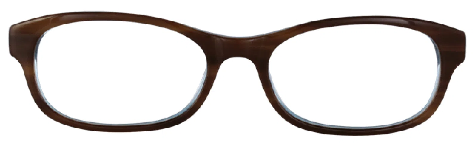Daisy Fuentes DFOlinda Eyeglasses - Brown - view 4